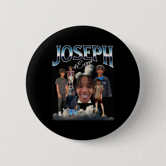 Joe 4 Life Ronde Button 5,7 Cm (Voorkant)