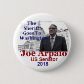 Joe ARPAIO 2018 AZ Button (Voorkant)