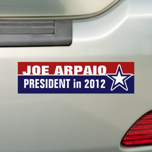 Joe Arpaio in 2012 Bumpersticker (Op auto)