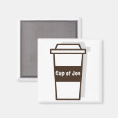 Joe beker magneet (Voorkant / Achterkant)