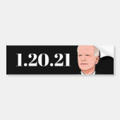JOE BIDEN: 1.20.21 BUMPERSTICKER (Voorkant)
