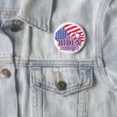 Joe Biden 2008 Vlag Button  (In situ)