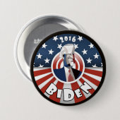 Joe Biden 2016 Ronde Button 7,6 Cm (Voorkant /achterkant)