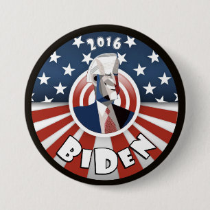 Joe Biden 2016 Ronde Button 7,6 Cm