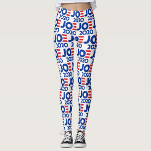 Joe Biden 2020 achtergrond Yoga Leggings
