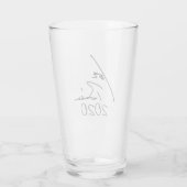 JOE BIDEN 2020-autograaf Glas (Achterkant)