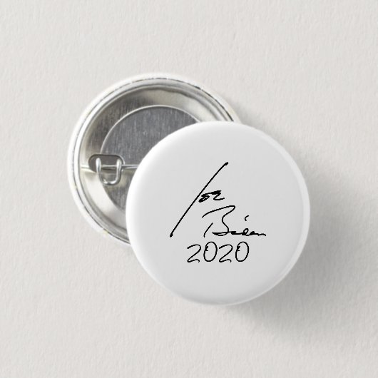JOE BIDEN 2020-autograaf Ronde Button 3,2 Cm (Voorkant /achterkant)