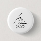 JOE BIDEN 2020-autograaf Ronde Button 3,2 Cm (Voorkant)