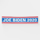 JOE BIDEN 2020 banner (Horizontaal)