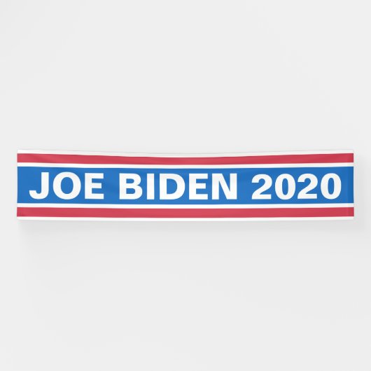 JOE BIDEN 2020 banner (Horizontaal)