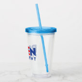 Joe Biden 2020 Biden voor President Acryl Drinkbeker (Links)