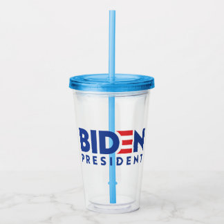 Joe Biden 2020 Biden voor President Acryl Drinkbeker