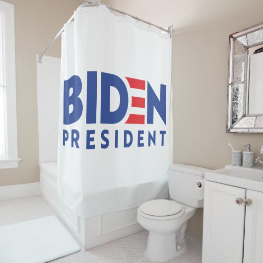 Joe Biden 2020 Biden voor President Douchegordijn (In situ)
