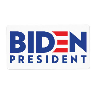 Joe Biden 2020 Biden voor President Etiket