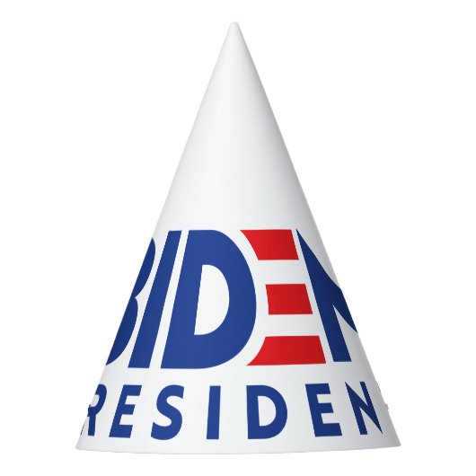 Joe Biden 2020 Biden voor President Feesthoedjes (Voorkant)