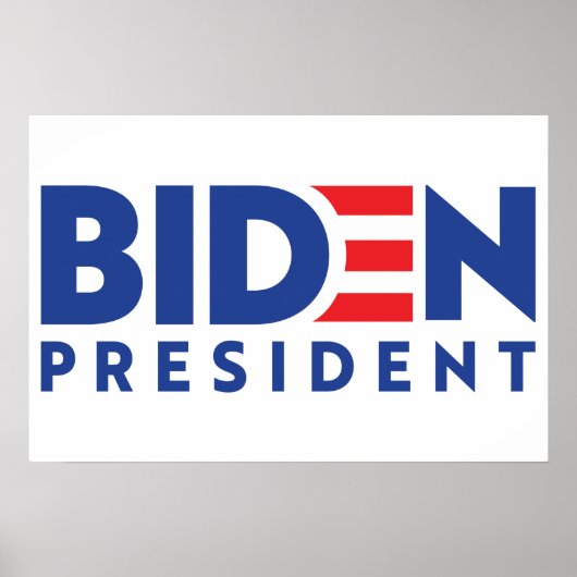 Joe Biden 2020 Biden voor President Poster (Voorkant)