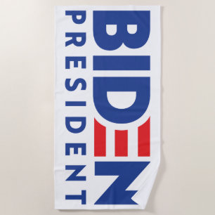 Joe Biden 2020 Biden voor President Strandlaken