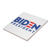 Joe Biden 2020 Biden voor President Tegeltje (Zijkant)