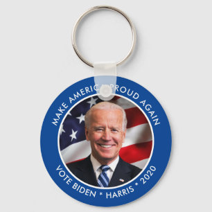 Joe Biden 2020 Collectible Keepomwille Foto Sleutelhanger