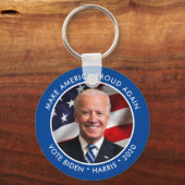 Joe Biden 2020 Collectible Keepomwille Foto Sleutelhanger (Voorkant)