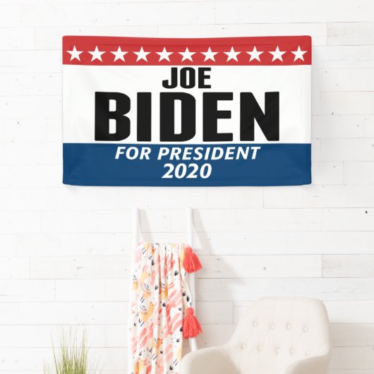Joe Biden 2020 - Klassiek ontwerp Spandoek (Insitu)