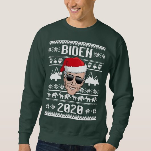 Joe Biden 2020 lelijke kerst Trui (Voorkant)