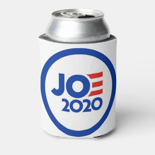 Joe Biden 2020 logo Blikjeskoeler (Blikje Achterkant)
