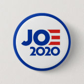 Joe Biden 2020 logo Ronde Button 5,7 Cm (Voorkant)