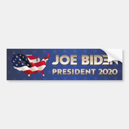 Joe Biden 2020 President Bumpersticker (Voorkant)