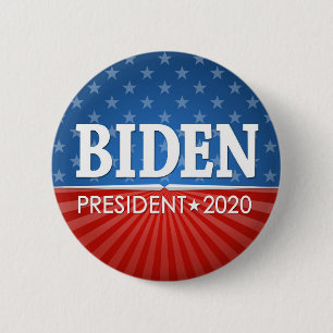 Joe Biden 2020 - Regale sterren en straal strepen Ronde Button 5,7 Cm