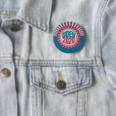 Joe Biden 2020 Retro Politiek Ronde Button 5,7 Cm (In situ)