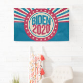 Joe Biden 2020 Retro Politiek Spandoek (Insitu)