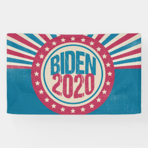 Joe Biden 2020 Retro Politiek Spandoek