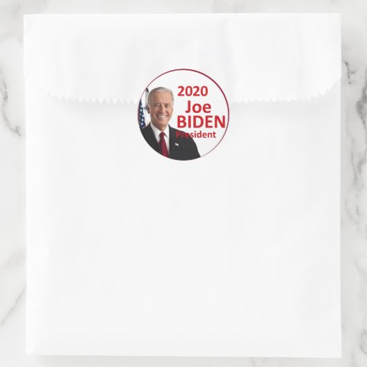 Joe BIDEN 2020 Ronde Sticker (Tas)