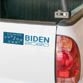 Joe Biden 2020 Run Joe Run - Democratische kandida Bumpersticker (Op Truck)