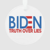 Joe Biden 2020 Truth over Les Ornament (achterkant)
