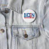 Joe Biden 2020 Truth over Les Ronde Button 5,7 Cm (In situ)