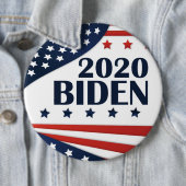 Joe Biden 2020 Verkiezing Ronde Button 6,0 Cm (In situ)