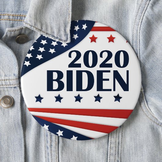 Joe Biden 2020 Verkiezing Ronde Button 6,0 Cm (In situ)