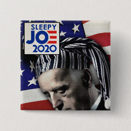 Joe Biden 2020 Vierkante Button 5,1 Cm