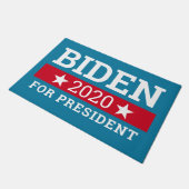 Joe Biden 2020 voor President - Blauwgroen blauwe  Deurmat (Schuin)