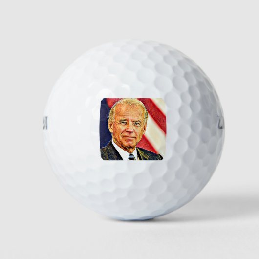Joe Biden-2020Verkiezing_ Golfballen (Voorkant)