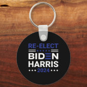 Joe Biden 2024 Democraten Sleutelhanger (Voorkant)