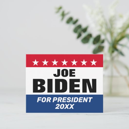Joe Biden 2024 - Klassiek ontwerp Briefkaart (Staand voorkant)