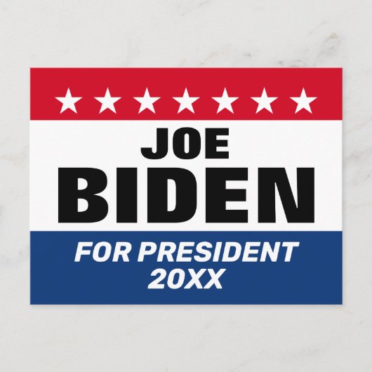 Joe Biden 2024 - Klassiek ontwerp Briefkaart (Voorkant)
