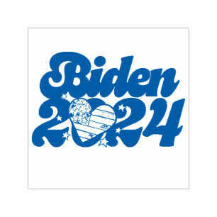 Joe Biden 2024 Verkiezing Democraat Zelfinktende Stempel