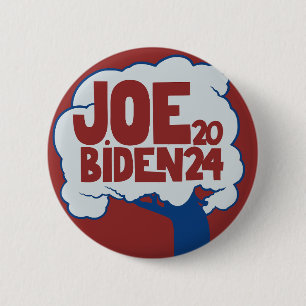 Joe Biden 2024 Verkiezing VS stemmen voor Joe 2024 Ronde Button 5,7 Cm