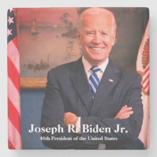 Joe Biden - 46ste Amerikaans President Stenen Onderzetter