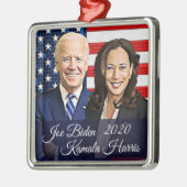 Joe Biden 46th President Keepomwille Souvenir 2020 Metalen Ornament (Links)