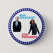 Joe Biden 46th President Ronde Button 5,7 Cm (Voorkant)